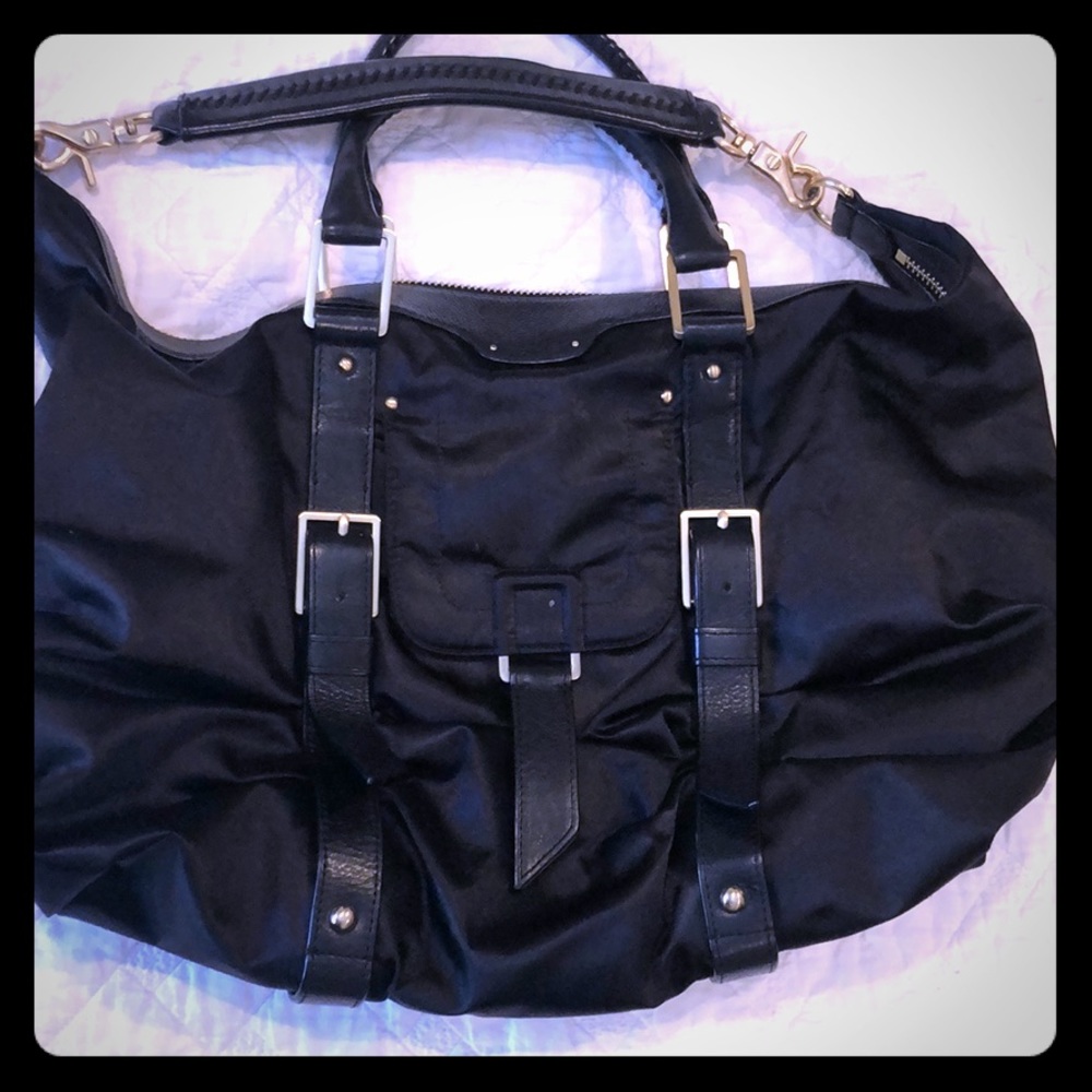 Botkier leather and nylon bag Sasha medium